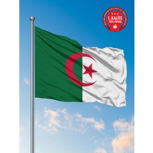 Bilsan Cezayir  Ülke Bayrağı 200 x 300 cm - Raşel Kumaş