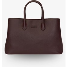 Bella Deri El Çantası Bordo