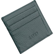 Hatemoğlu Yeşil 100% Deri Cüzdan