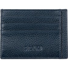 Hatemoğlu Lacivert 100% Deri Cüzdan