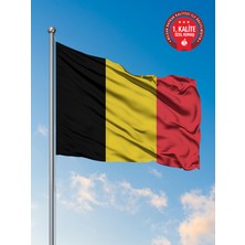 Bilsan Belçika Ülke Bayrağı 70 x 105 cm - Raşel Kumaş