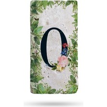 Begoloni Doğal Taş Kapı Numarası, Uv Baskılı Kapı Numarası 7,5X15CM Desen5 No:0