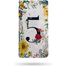 Begoloni Doğal Taş Kapı Numarası, Uv Baskılı Kapı Numarası 7,5X15CM - 5 Numara