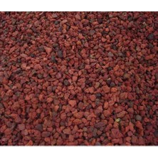 Zeyn Botanik 10 Lt. Kırmızı Pomza Taşı 4-12 mm Volkanik Lav Taşı