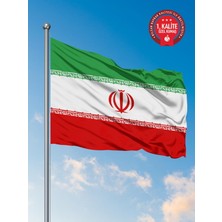 Bilsan Iran Ülke Bayrağı 100 x 150 cm - Raşel Kumaş