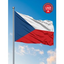 Bilsan Çek Cumhuriyeti Ülke Bayrağı 150 x 225 cm - Raşel Kumaş