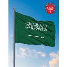 Bilsan Suudi Arabistan Ülke Bayrağı 150 x 225 cm - Raşel Kumaş