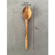 Avanterra Zeytin Ağacından El Emeği Yağ Kaşığı-(Yemek Hazırlık)