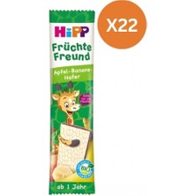 Hipp Organik Yulaﬂı Elmalı Muzlu Meyve Barı 23 gr x 22 Adet