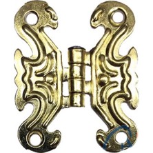 MiraLive Dekoratif Sac Kelebek Menteşe - Küçük, Sarı, 1 Adet