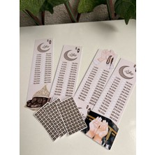 Tiny Stories TR Ramazan Özel/ Özel Kesim Kitap Ayracı + Sticker Set & Ramazan Niyet Kartı Seti