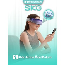 Skg KS700-E Akıllı Göz Masaj Aleti / Robotu | Soğuk Kompress | Mobil APP, Isı Terapisi & Termoterapi