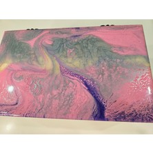 Retroxy Wood Özel Tasarım Epoksi Takı Kutusu – Ladin Ağacı (25 × 15 × 10 Cm)