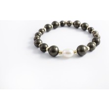 Prit Taşlı Inci Bileklik