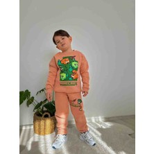 Jeliboom Marka Kişlik 3 Ip Şardonlu Erkek Çocuk Alt Üst Takim