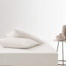 Yataş Softy Çift Kişilik Lastikli Çarşaf Seti - Krem