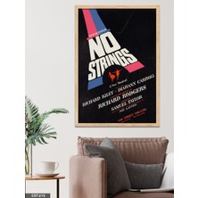 Evine Moda No Strings Tek Parça Ahşap Çerçeveli Tablo