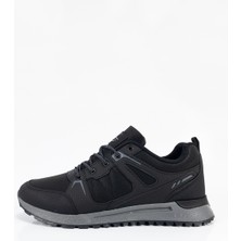 Jagulep Erkek Siyah Ortopedik Spor Ayakkabı