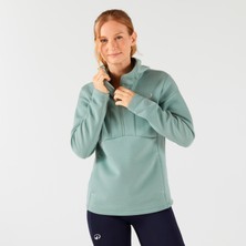 Decathlon Kuikma Kadın Kapüşonlu Tenis Sweatshirtü - Yeşil
