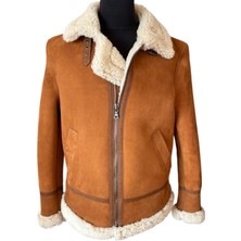 Asus Deri - Hakiki Koyun Kürkü Erkek Ceket - Ozark