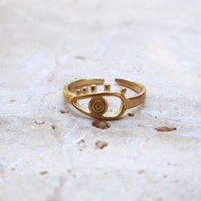 Eyes Vintage Çelik Yüzük