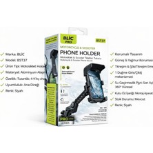 Al-Net Güneş ve Yağmur Korumalı, Ayna Bağlantılı Telefon Tutucu