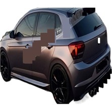 Vw Polo 6c 2015-2017 Boyasız Plastik Aero Yan Marşpiyel
