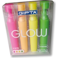 Gıpta Fosforlu Neon 4'lü Kalem Set F157500