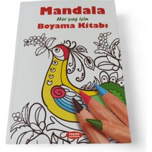 Reçete Yayınları Mandala Her Yaş Için Boyama Kitabı