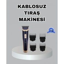 Narnuga Çelik Bıçaklı Unisex Şarjlı Tıraş Makinesi – Sessiz Motor, Kablosuz ve Ayarlanabilir