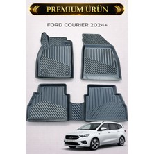Black Gold Ford Courier 2024+ Uyumlu 3D Oto Paspas Premium