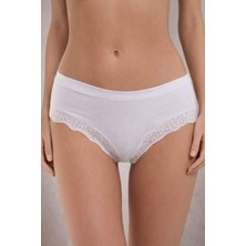 Ayyıldız 2035 Beyaz Yüksek Bel Külot