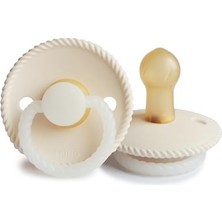 Frigg Frıgg Rope Kauçuk Emzik - Karanlıkta Parlayan - Cream Night 0-6 Ay