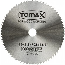 MiraLive Ağaç Daire Testeresi (Elmassız) 115X1,2 Diş 80Z