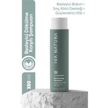 IVA NATURA Organik Hyaluronik Asit İçeren Besleyici Şampuan At Kuyruğu Bitkisi Özlü 350 ML