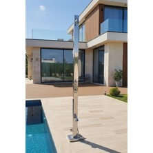 WATERSHUT Paslanmaz Çelik Havuz Duşu 220CM