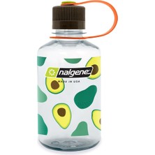 Nalgene 16OZ Nm Clear W/avocados Print
