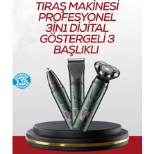 Narnuga Burun, Sakal ve Saç Için Erkek Tıraş Cihazı