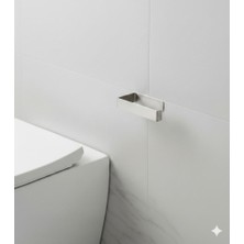 UG Home Paslanmaz Lamalı Yapışkanlı Tuvalet Kağıtlığı