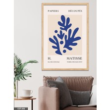 Evine Moda Matisse La Gerbe Tek Parça Ahşap Çerçeveli Tablo