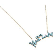 Altın Kalp Ritm Model 8 Ayar Kolye A4312