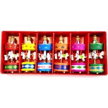 MiraLive Dekoratif 6'lı Renkli Mini Atlı Karınca