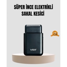 Narnuga Kompakt Şarjlı Tıraş Makinesi Çift Yönlü Bıçaklı 45 Dakika Kullanım Süreli