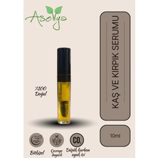 Aselya Doğal Içerikli Kaş ve Kirpik Bakım Serumu 10 ml – Bitkisel Yağlar Ile Besleyici Bakım