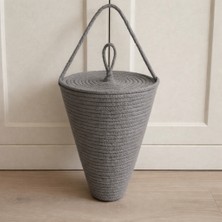 Wicker Rustic Dekoratif Saklama Sepeti, Dekorasyon, Düzenleyici