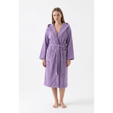 Cottonverse Kapüşonlu Bornoz  –  %100 Pamuk , Unisex