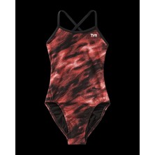 Tyr Y Trntyfıt Soren Kız Çocuk Mayosu - Kırmızı - 26 - ST00665-2578