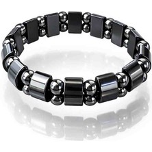 Efulim Doğaltaş Hematit Doğal Taş Erkek Bileklik