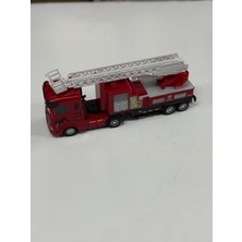 BNG STR Oyuncak Kutulu Açılabilir Merdivenli İtfaiye Aracı 25 cm Sürt Bırak