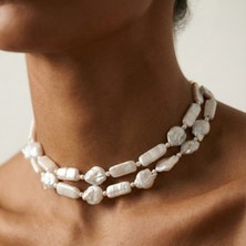 THEIA GemWorks Lone — İki Sıra İnci Kolye